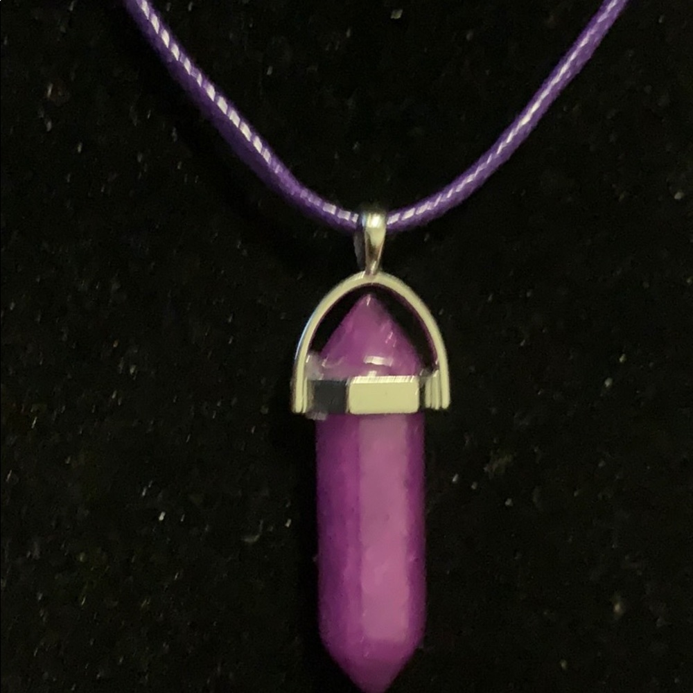 Natural Healing Charm Stone Necklace